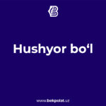 HUSHYOR BOʻL