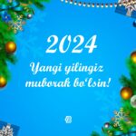 YANGI YILINGIZ MUBORAK BOʻLSIN!