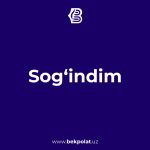 SOG‘INDIM